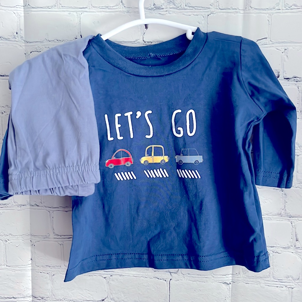 2 Piece Cars Outfit